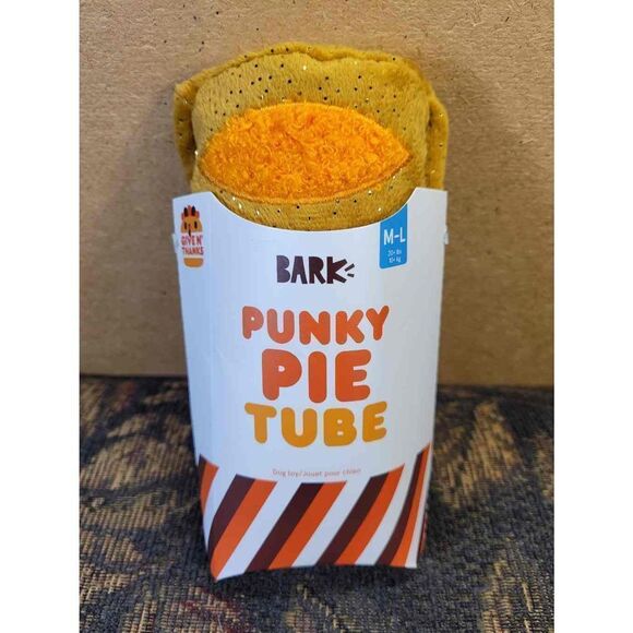 Barkbox Punky Pie Tube- NWT - Picture 1 of 4
